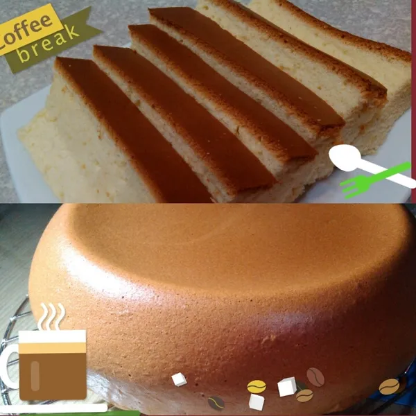 (一之鄉)蜂蜜蛋糕-電子鍋版 : 小馨一起做