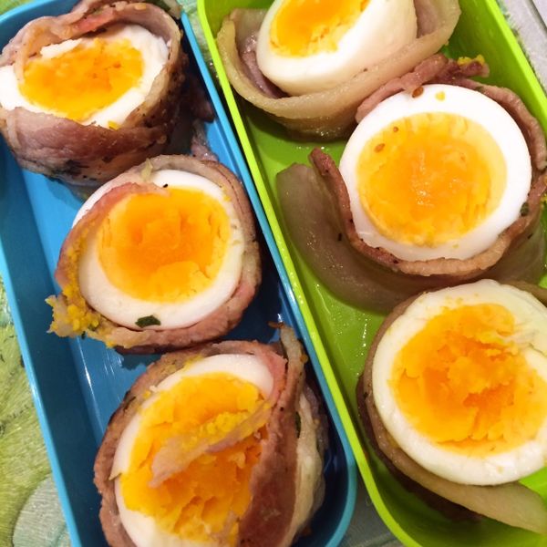 日式明太子炊飯/豬肉蛋蛋/奶油烤鮮菇便當 : Nana Chu一起做