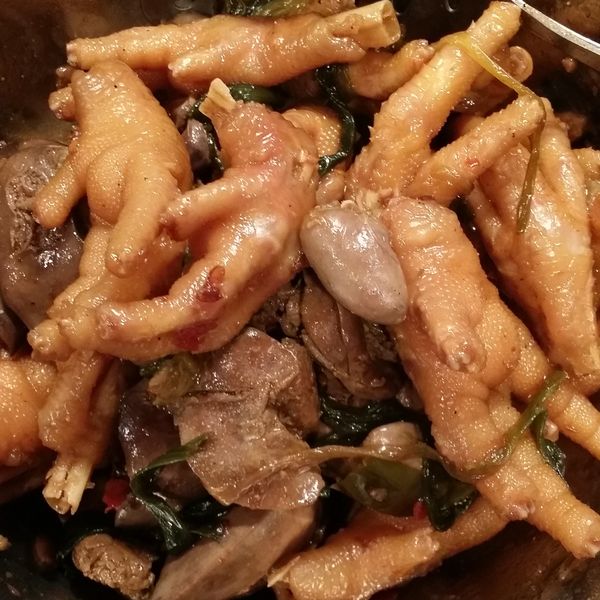 [料亭和露]香魯黑雞腳：BlueRose 一起做