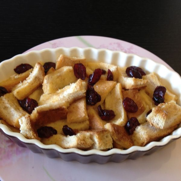 葡萄吐司布丁杯-簡易小烤箱版：Angelina Sheng 一起做