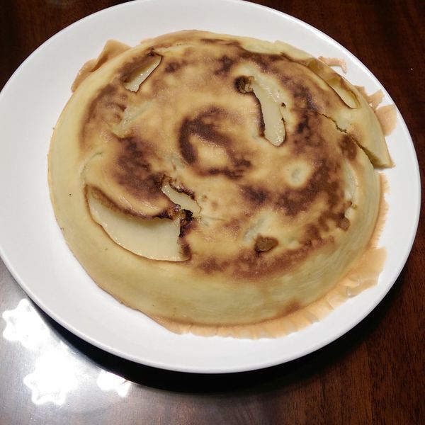 電鍋零失敗♡蜜香蘋果蛋糕：feather0623 一起做