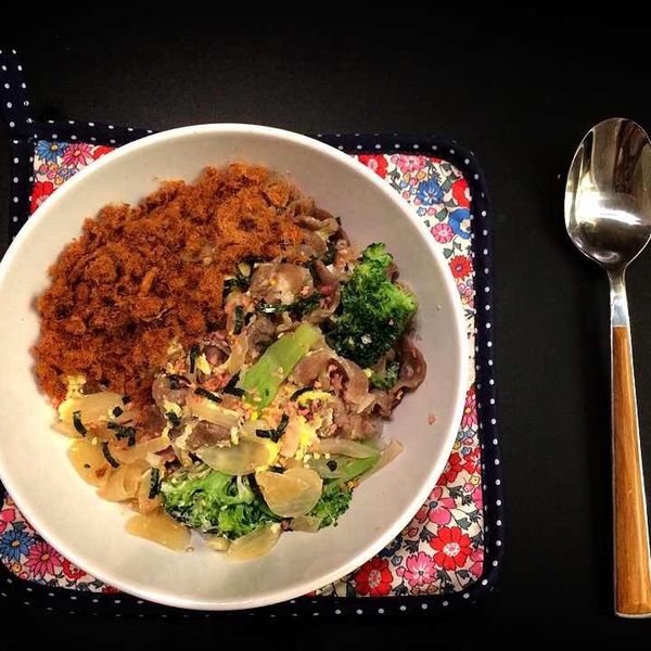 豬肉井飯[小心上癮]：Sandy Oreo 一起做