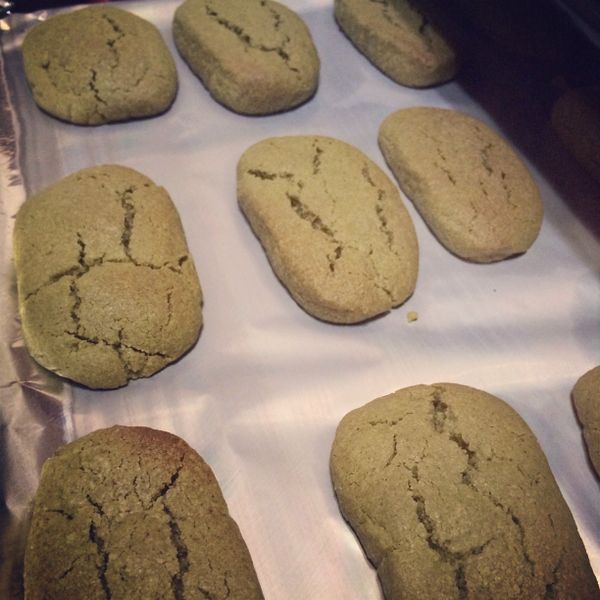 Olivia♥抹茶餅乾：Athena Chen 一起做