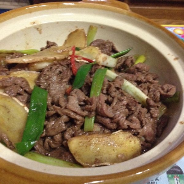 蔥薑牛肉煲：Hsuan Liu 一起做
