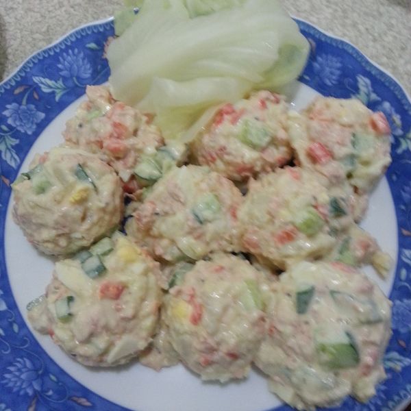 清爽可口馬鈴薯沙拉：Candy Cheung 一起做