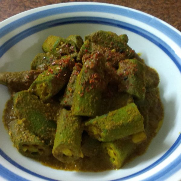 [五辛素]微辣咖哩秋葵 : Ting Ma一起做