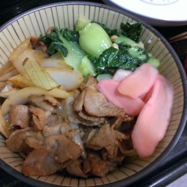 豬肉井飯[小心上癮]：Mandy Lau 一起做