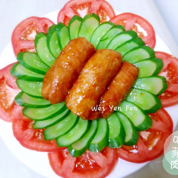 咕咾蘋果肉捲：魏小芬 一起做