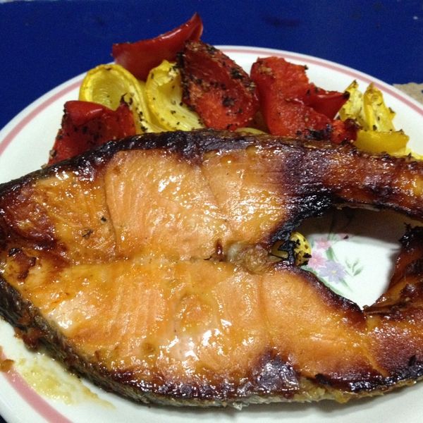 FiFi's Kitchen - 味噌烤鮭魚:亻尹Joey 一起做