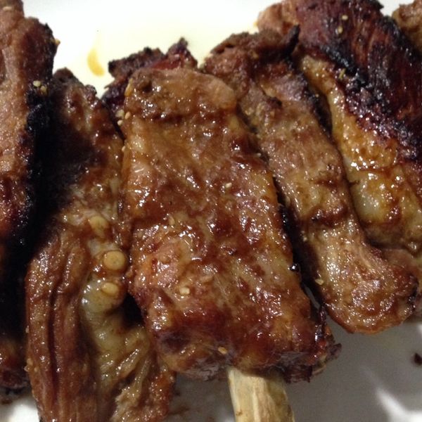 醬燒豬肋排 : 紅柿一起做