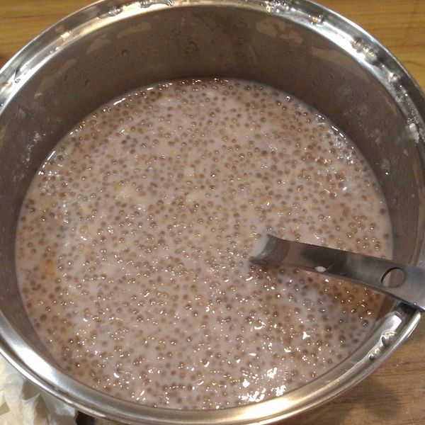 涼夏♫芋泥椰奶西米露❤ : 謝玟君一起做