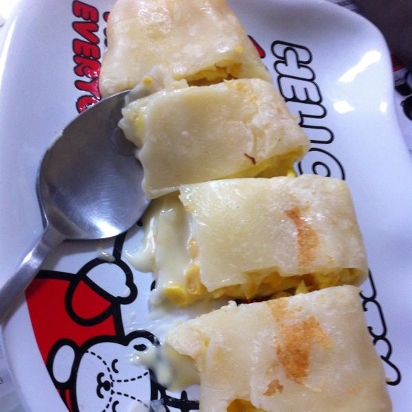 Q.軟.嫩蛋餅(5分鐘快速上桌)：雅萱 一起做