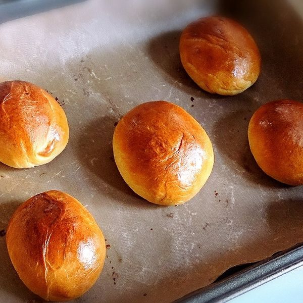 優格葡萄乾小麵包 : Stevie一起做