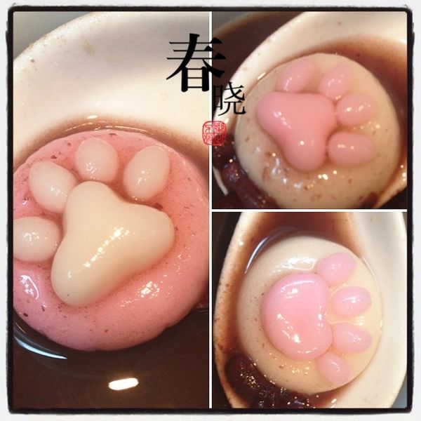 粉嫩嫩肉球湯圓 : 丁咚咚一起做