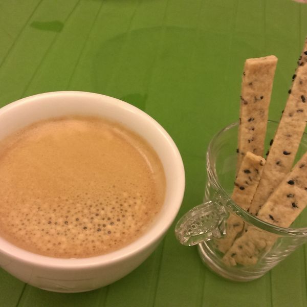 【芝麻牛奶棒】：江秀絨 一起做