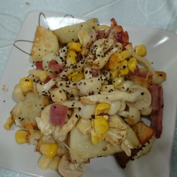 香烤馬鈴薯菇菇：Dharma Lee 一起做