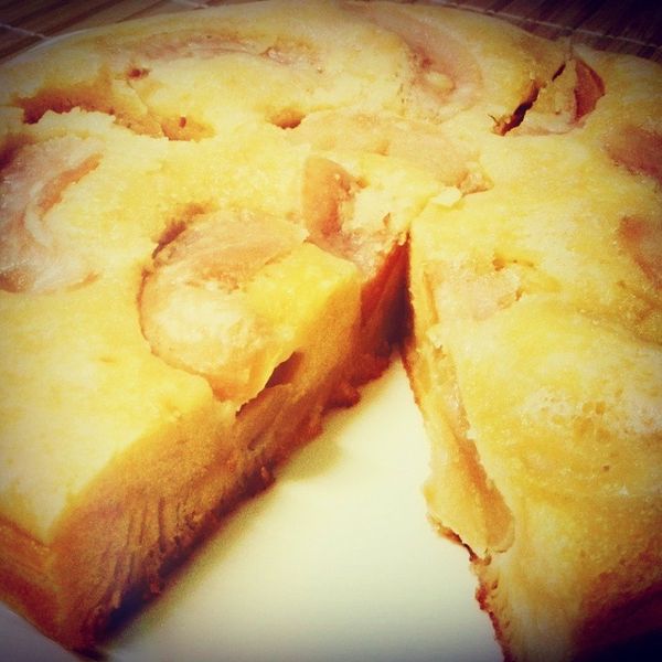 電鍋零失敗♡蜜香蘋果蛋糕：呂筱薇 一起做