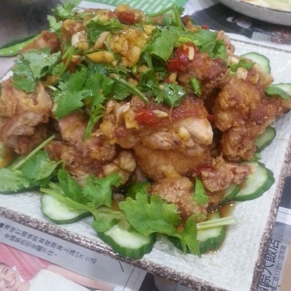 正點到爆炸的泰式椒麻雞 : Ting Lu一起做