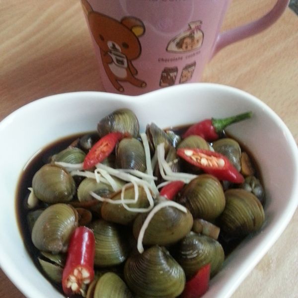 醃蛤蜊：郭明琇 一起做