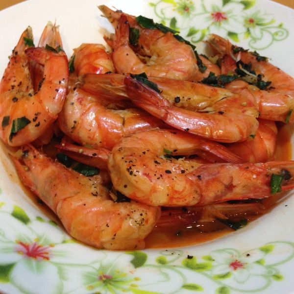 奶油香蒜蝦 : 蔡欣芝一起做