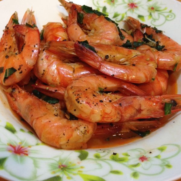 奶油香蒜蝦 : 蔡欣芝一起做