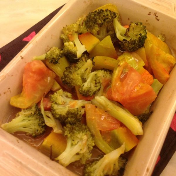 素Chic! 紅酒醋焗烤番茄青花菜：Stacy Chao 一起做