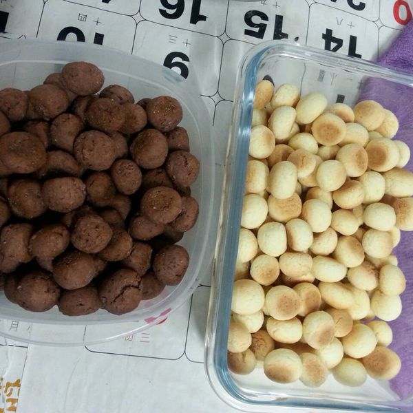 家用小烤箱-寶寶小饅頭：李育芬 一起做