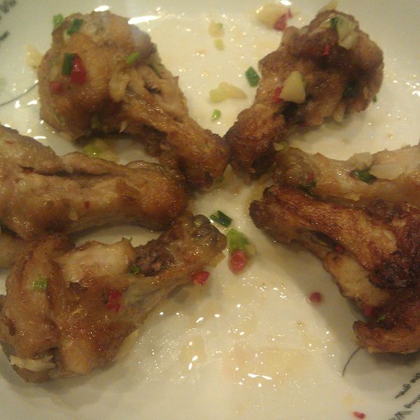 椒鹽小雞腿 : 吳佩紋一起做