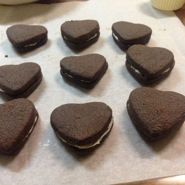 【肉桂打噴嚏】情人節手工巧克力餅乾:黃小嘉 一起做