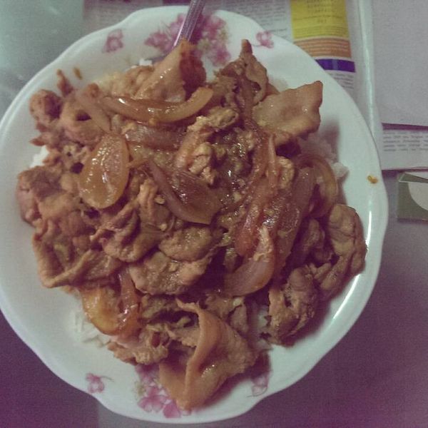 牛丼 : 倩一起做