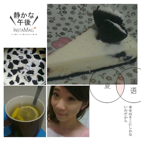 OREO奶酪蛋糕 [無蛋 免烤] : Jade Lin一起做