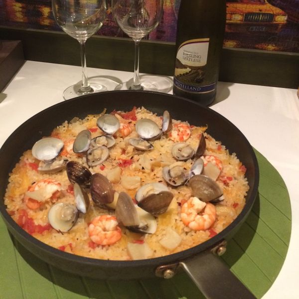 西班牙海鮮燉飯 : 費太歐娜一起做