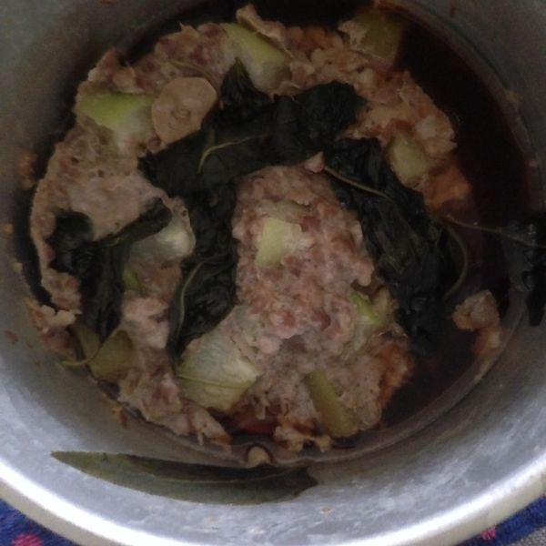 ♥ 絲瓜蒸肉 (零油煙)：Sammy 一起做