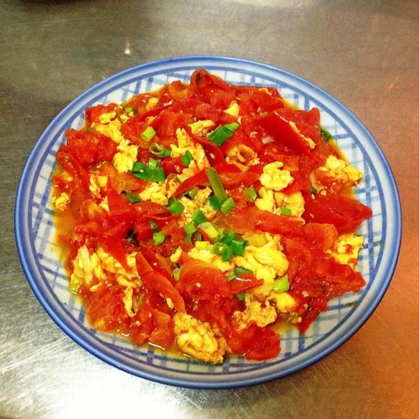 蕃茄滑蛋 : Bill一起做