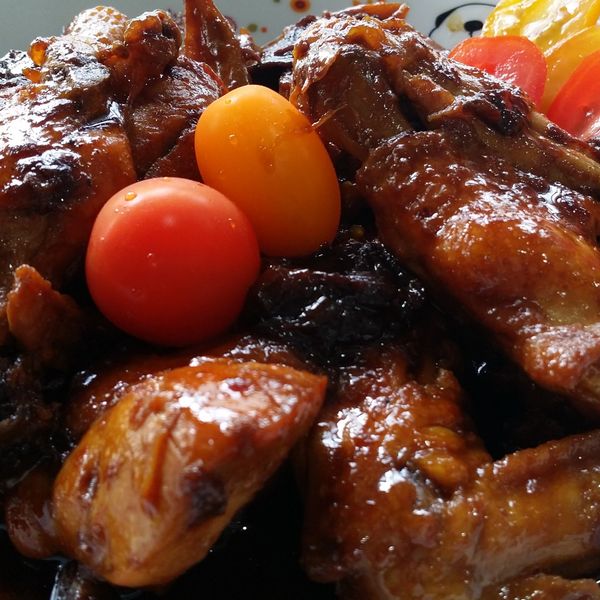 话梅燜鸡翼:Shayne Wawa 一起做