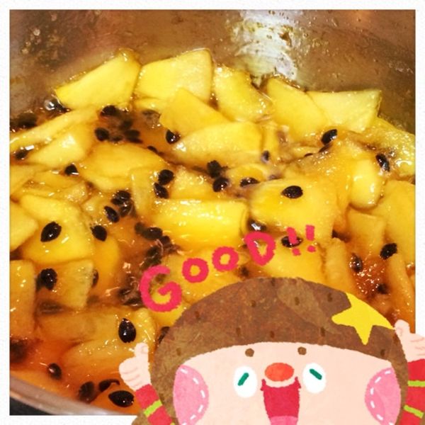 百香果蘋果醬~各式甜點好搭檔：Woomam  Lee 一起做