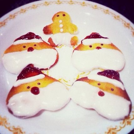 宛の烘培好”食“光 ✿ 聖誕老人糖霜餅乾 : 依文一起做