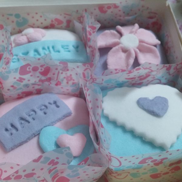 翻糖杯子蛋糕(自製翻糖) : Yi-Wen Lin一起做