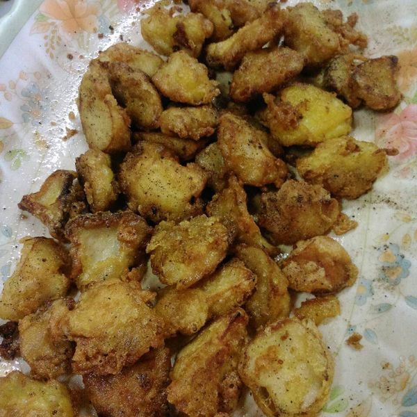 炸杏鮑菇 : 王羿艷一起做