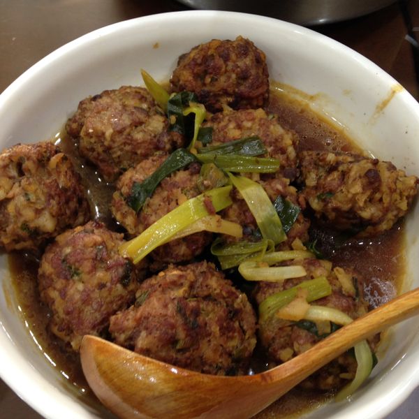 紅燒獅子頭：Zoe Liao 一起做