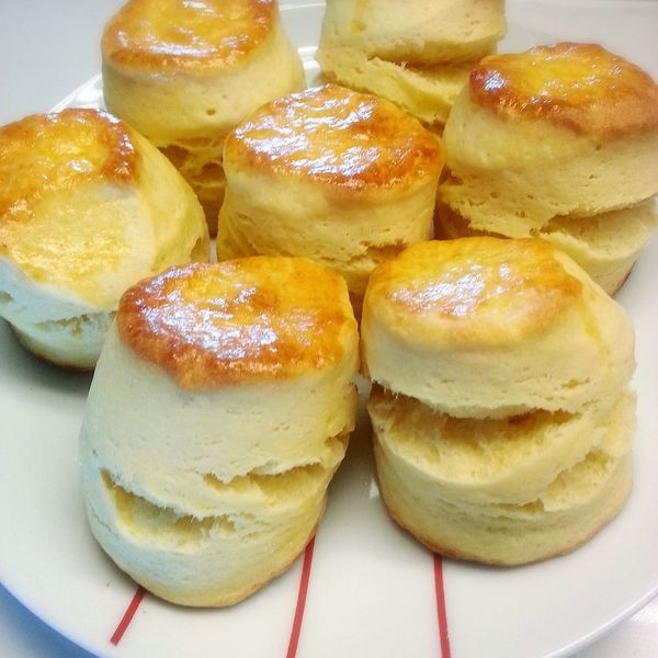 優格司康 : 沛沛一起做