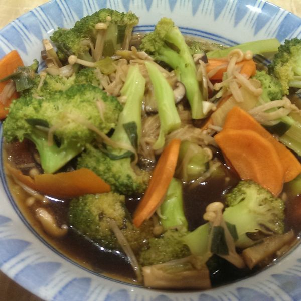 [綠色蔬菜]蠔油香菇青花菜：鍾沛琳 一起做