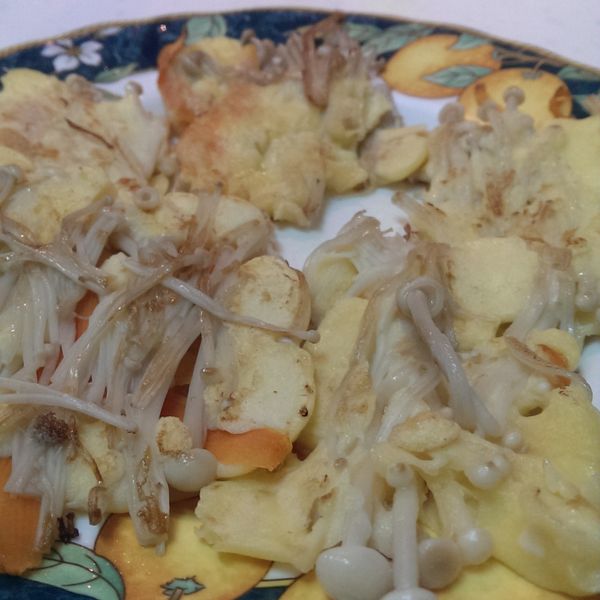 金針菇煎餠 : 陳小真一起做