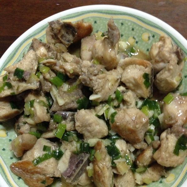 日式鹽蔥雞 : Karen Zhang一起做