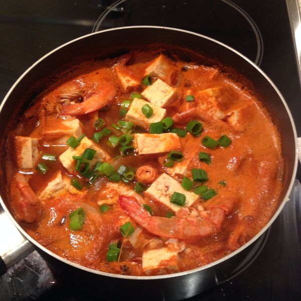 韓式辣豆腐鍋(簡易版)：Jacqueline Wong 一起做