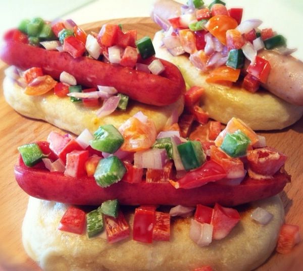 莎莎醬熱狗烤餅｜ 夏日最佳風味：Charlotte Liao 一起做