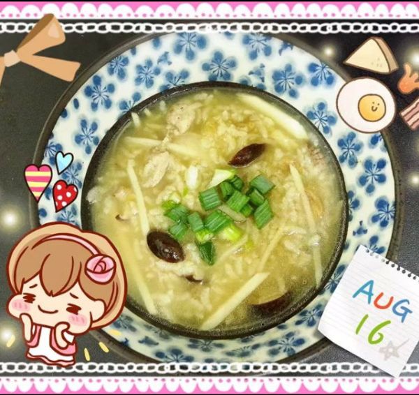 竹筍粥 : 吳花國一起做