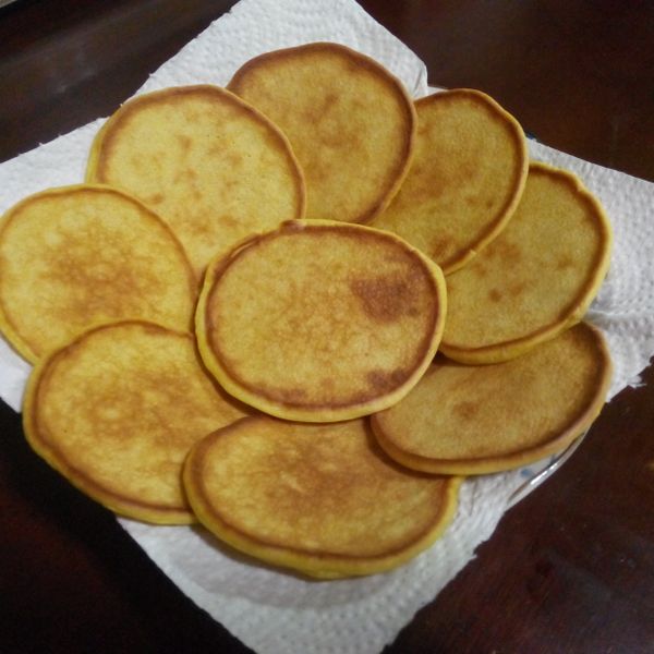 芒果鬆餅：真~ 一起做