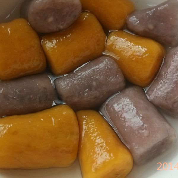 手作Q軟芋圓地瓜圓 : Angie Chen一起做