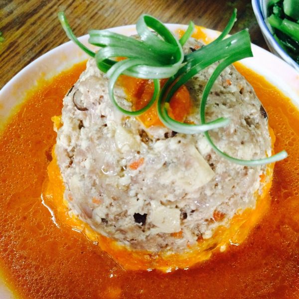 南瓜豆腐煲：王贏贏 一起做